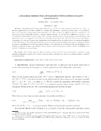 A Feasible Method for Optimization with Orthogonality Constraints