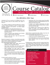 Print Course Catalog