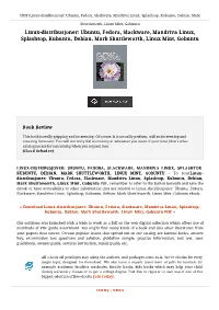 Read Book // Linux-Distribusjoner: Ubuntu, Fedora, Slackware