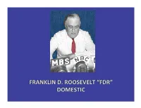 Response to the Dust Bowl • to Prevent Similar Disasters in the Future, the Department of Agriculture Started Extensive Programs in Soil‐Erosion Control