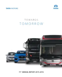 Towards Tomorrow