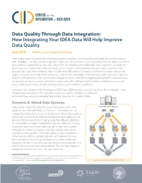 Data Quality Through Data Integration: How Integrating Your IDEA Data Will Help Improve Data Quality