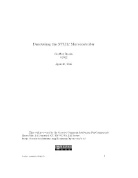 Discovering the STM32 Microcontroller