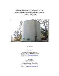 Dos Osos Biological Resources Evaluation