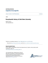 Encyclopedic History of Utah State University