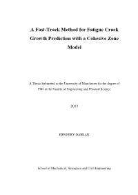 Overloading Effect in Fatigue Crack Growth
