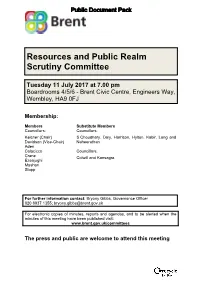 (Public Pack)Agenda Document for Resources and Public Realm