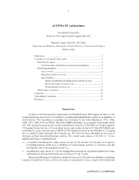 ACEPHATE (Addendum)