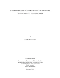 Educators Managing and Reproducing