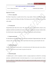 FYBCOM Business Economics II SEM II UNIT 1