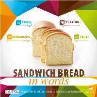 SANDWICH BREAD in Words
