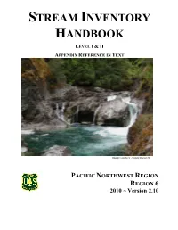 Stream Inventory Handbook