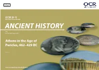 Athens in the Age of Pericles, 462–429 BC
