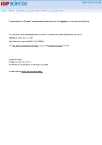 Deformations of Poisson Brackets and Extensions of Lie Algebras of Contact Vector Fields