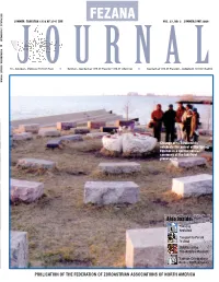 FEZANA Journal Do Not Necessarily Reflect the of Views of FEZANA Or Members of This Publication's Editorial Board