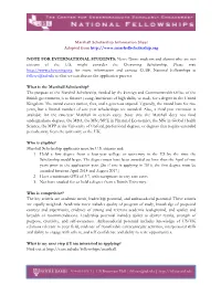 Information Sheet Adapted From