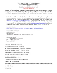 Operational Policy Committee for Transit