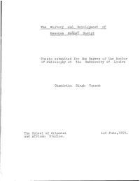 The History and Development of Mauryan Brahnii Script Thesis