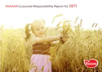 Vaasancorporate Responsibility Report