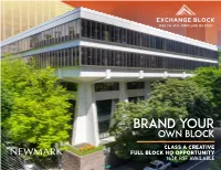 Brand Your Own Block