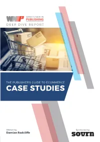 Sovra ECOMMERCE CASE STUDIES I Contents