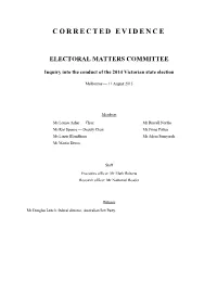 Transcript, a Record of This Proceeding, in About Two Weeks, and Feel Free to Amend Or Change It If You Believe There Has Been an Error in the Transcript