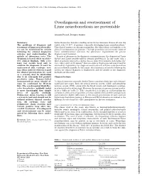 Overdiagnosis and Overtreatment of Lyme Neuroborreliosis Are Preventable