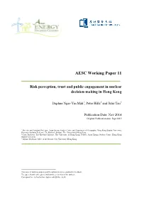 AESC Working Paper 11