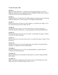 Classical Music Service Program Report
