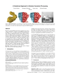 A Variational Approach to Eulerian Geometry Processing