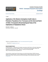 Application of the Western Hemisphere Health Index To