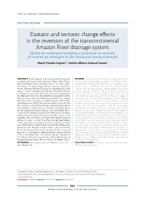 Eustatic and Tectonic Change Effects in the Reversion of The