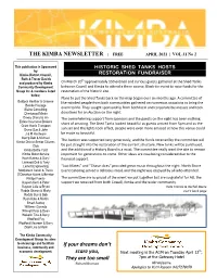 April 2021 Newsletter