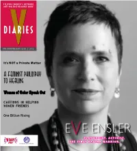 Eve Ensler Playwright