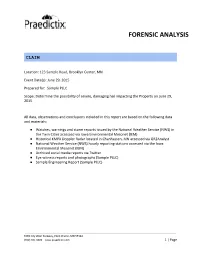 Forensic Analysis