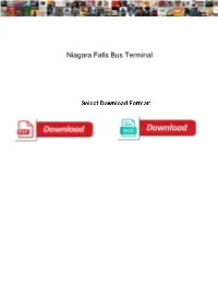 Niagara Falls Bus Terminal