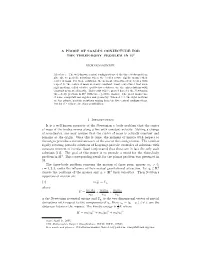 A Proof of Saari's Conjecture for the Three-Body