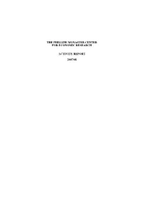 Activity Report 2007-08