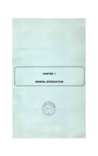 Chapter 1 General Introduction