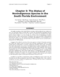 Chapter 9: the Status of Nonindigenous Species in the South Florida Environment