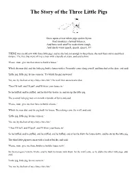 The Story of the Three Little Pigs