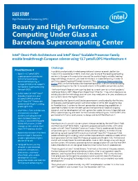 Barcelona Supercomputing Center Puts Beauty of HPC on Display