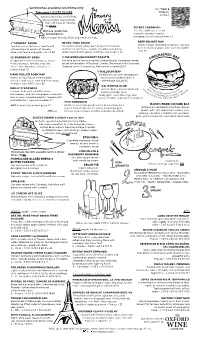 Menu Easel 2020 QR