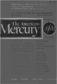 The American Mercury January 1943