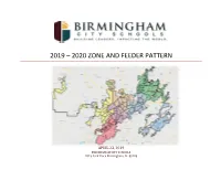 2019 – 2020 Zone and Feeder Pattern