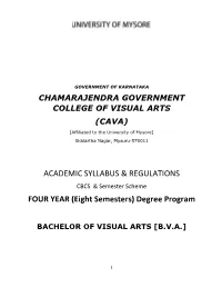 ACADEMIC SYLLABUS & REGULATIONS FOUR YEAR (Eight