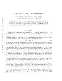 Arxiv:1801.00381V2 [Math.GR] 25 Apr 2018 ( Ihabtayrgthn Iei Ovbein Solvable Is Side Right-Hand Arbitrary with H Mynehrrsac Nttt O Ahmtc.Tepa the Mathematics