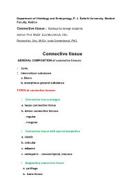Connective Tissue.Pdf