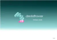 Everio Mediabrowser LE Instruction Guide