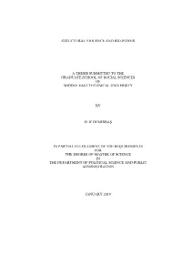 I STRUCTURAL VIOLENCE and BIO-POWER a THESIS